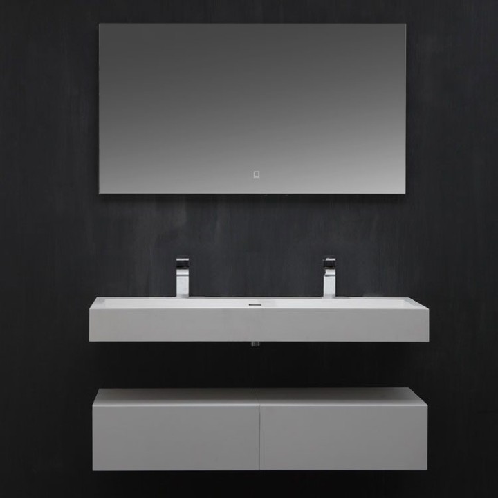 Koupelnový nábytek – set StoneArt LP4512-1 bílý 120×48 matný