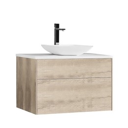 Koupelnová skříňka StoneArt Venice VE-0800pro-2 dubová světlá 80×52