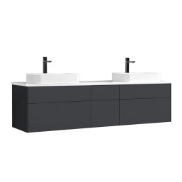 Koupelnová skříňka StoneArt Venice VE-2000pro-5 tmavě šedá 200×52