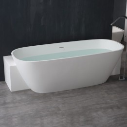 Volně stojící vana StoneArt BS-529 bílá 185×81 matná