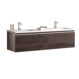Koupelnová skříňka StoneArt Milano ME-1600 dubová tmavá 160×45