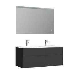 Koupelnový nábytek – set StoneArt Venice VE-1200-I tmavě šedý 120×52