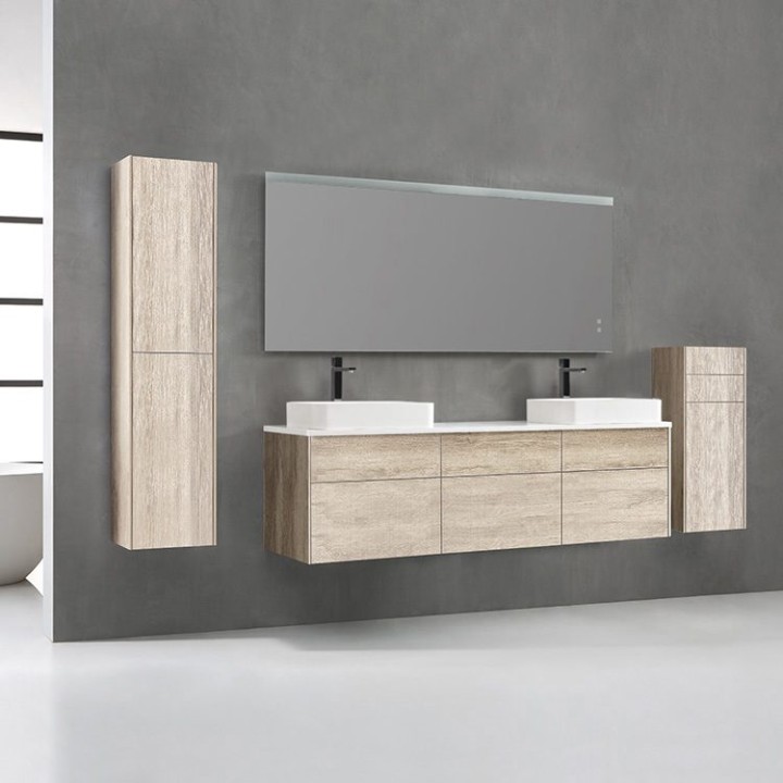 Koupelnový nábytek – set StoneArt Venice VE-1800pro-5 dubový světlý 180×52