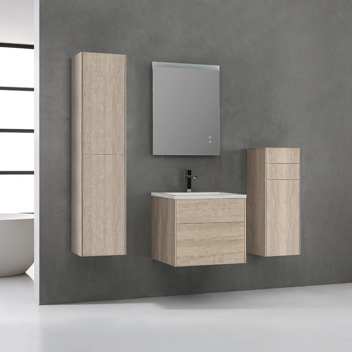 Koupelnový nábytek – set StoneArt Venice VE-0600-II dubový světlý 60×52