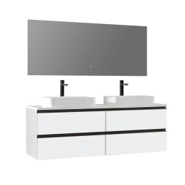 Koupelnový nábytek – set StoneArt Monte Carlo MC-1600pro-5 bílý 160×52