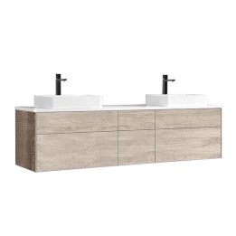 Koupelnová skříňka StoneArt Venice VE-2000pro-5 dubová světlá 200×52