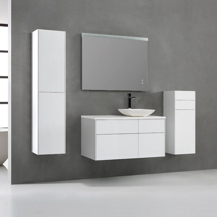 Koupelnová skříňka StoneArt Venice VE-1010pro-2 bílá 100×52 pravé provedení