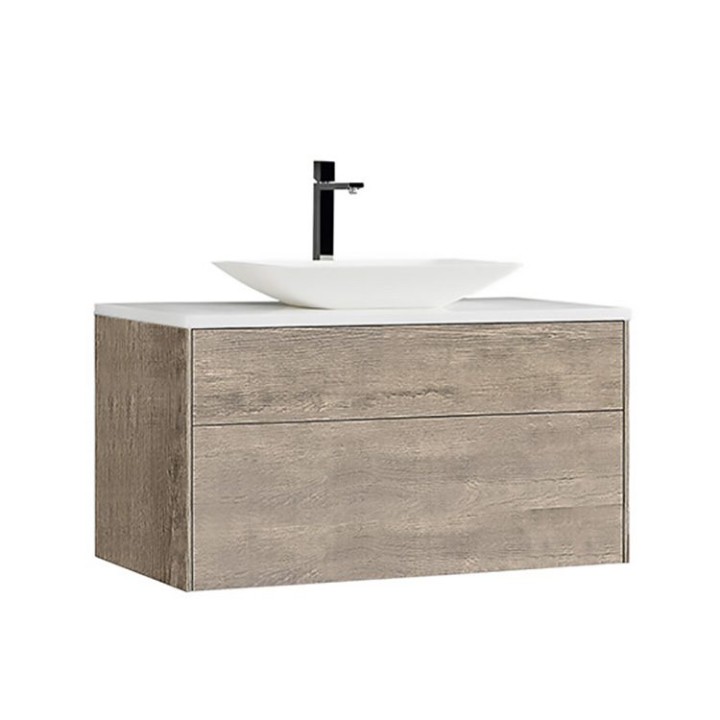 Koupelnová skříňka StoneArt Venice VE-1000pro-1 dubová světlá 100×52