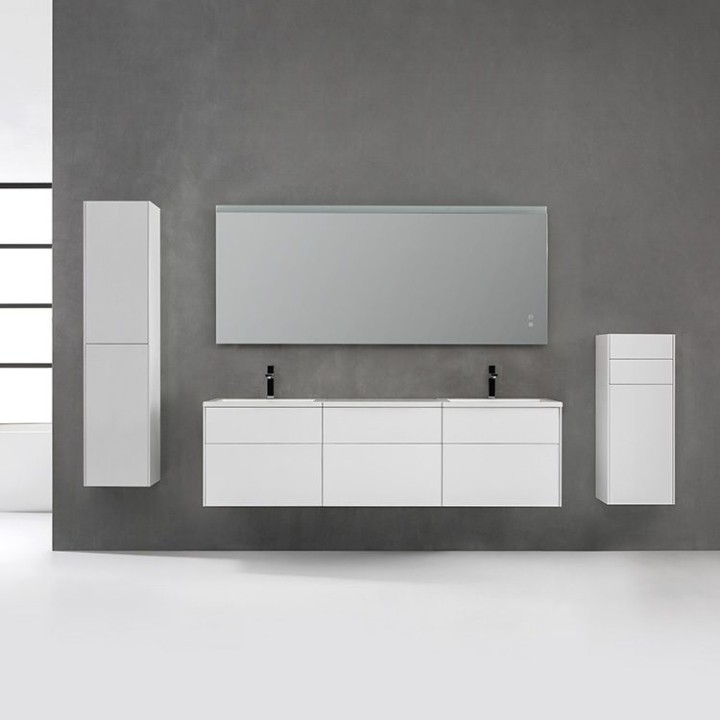 Koupelnový nábytek – set StoneArt Venice VE-1800-II tmavě šedý 180×52