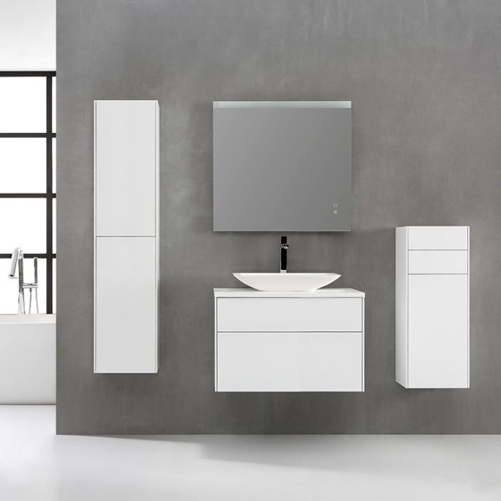 Koupelnový nábytek – set StoneArt Venice VE-0800pro-1 tmavě šedý 80×52