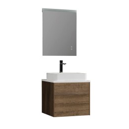 Koupelnový nábytek – set StoneArt Venice VE-0600pro-5 dubový tmavý 60×52