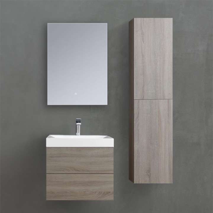 Koupelnová skříňka StoneArt Brugge BU-0601 dubová světlá 60×56