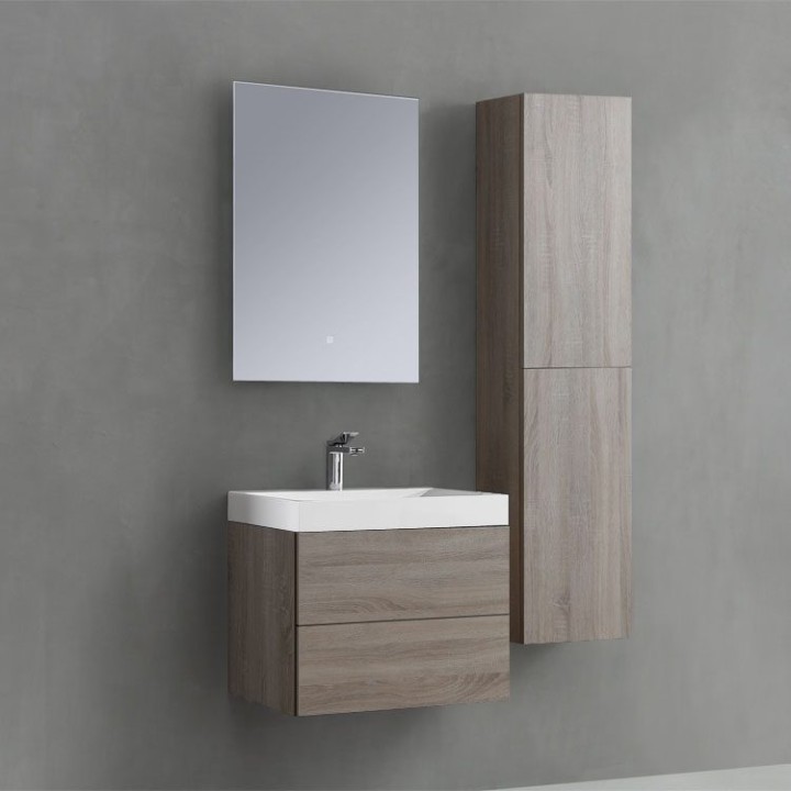 Koupelnový nábytek – set StoneArt Brugge BU-0601 dubový světlý 60×56