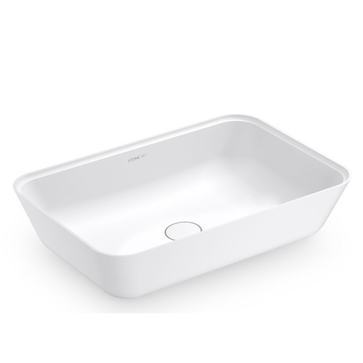 Umyvadlo StoneArt LC203 bílé 60×40 lesklé