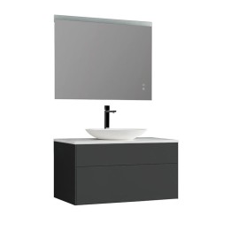 Koupelnový nábytek – set StoneArt Venice VE-1000pro-3 tmavě šedý 100×52