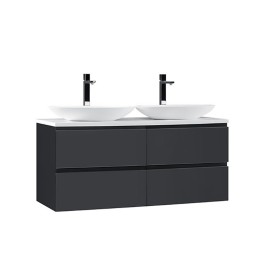 Koupelnová skříňka StoneArt Monte Carlo MC-1200pro-3 tmavě šedá 120×52