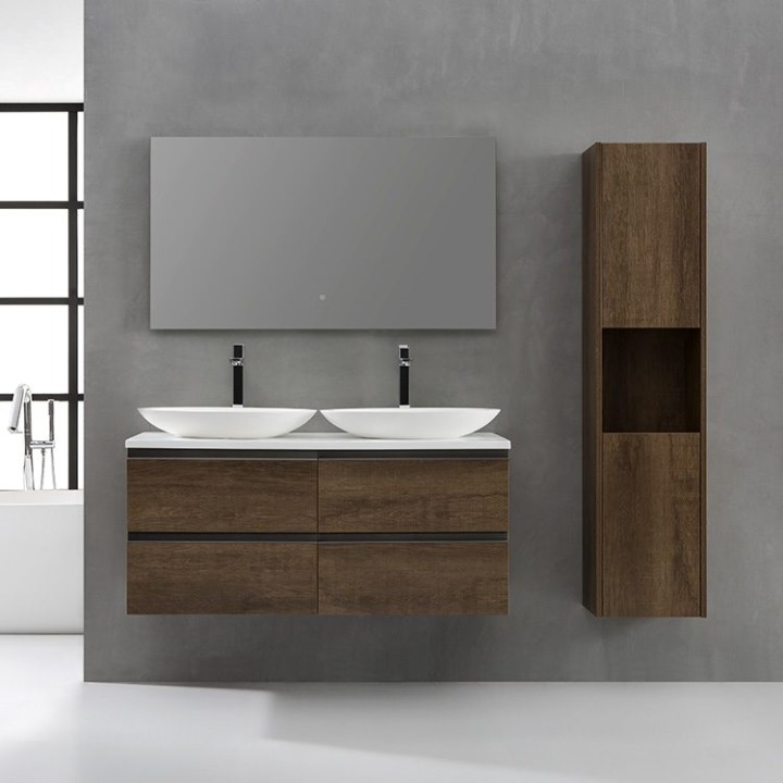 Koupelnová skříňka StoneArt Monte Carlo MC-1200pro-3 tmavě šedá 120×52