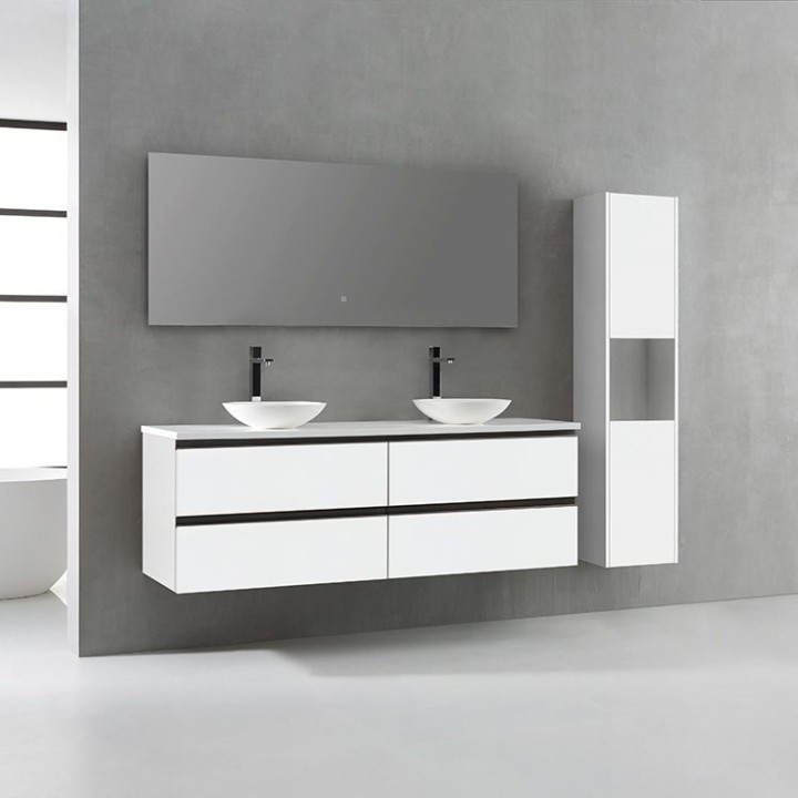 Koupelnová skříňka StoneArt Monte Carlo MC-1600pro-4 bílá 160×52