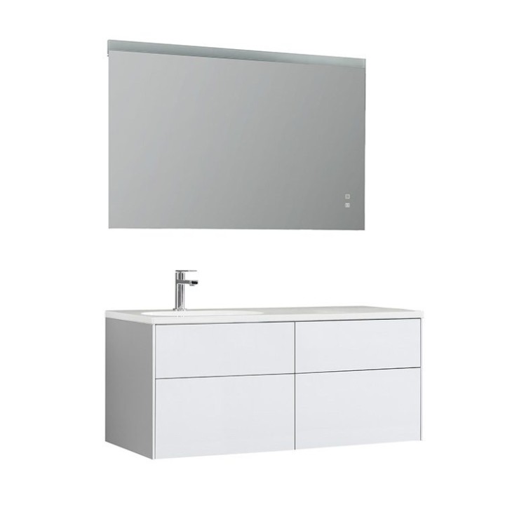 Koupelnový nábytek – set StoneArt Venice VE-1210-I bílý 120×52 levé provedení