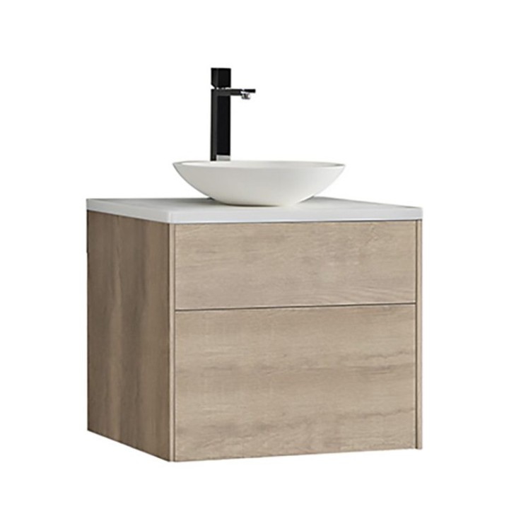 Koupelnová skříňka StoneArt Venice VE-0600pro-4 dubová světlá 60×52