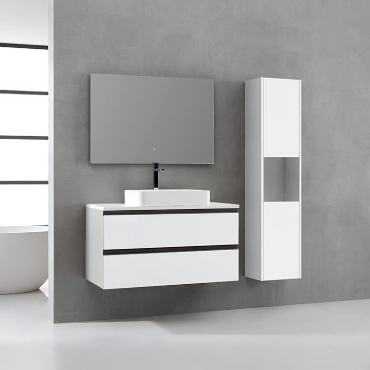 Koupelnový nábytek – set StoneArt Monte Carlo MC-1000pro-5 bílý 100×52
