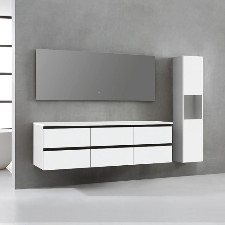 Koupelnová skříňka StoneArt Monte Carlo MC-1800pro bílá 180×52