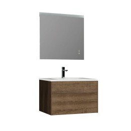 Koupelnový nábytek – set StoneArt Venice VE-0800-II dubový tmavý 80×52
