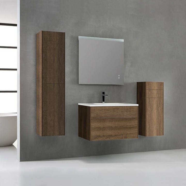 Koupelnová skříňka StoneArt Venice VE-0800-II dubová tmavá 80×52