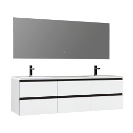 Koupelnový nábytek – set StoneArt Monte Carlo MC-1800 bílý 180×52