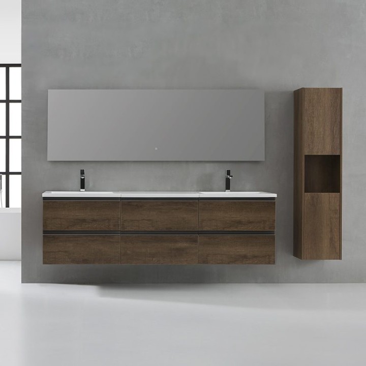 Koupelnový nábytek – set StoneArt Monte Carlo MC-1800 bílý 180×52