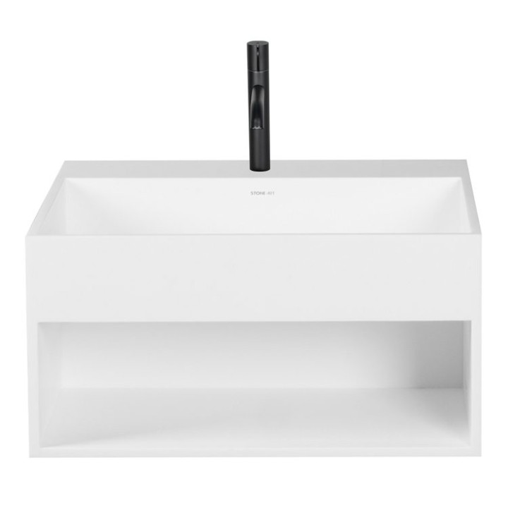Umyvadlo StoneArt LZ751 bílé 50×50 lesklé
