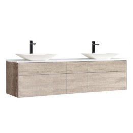 Koupelnová skříňka StoneArt Venice VE-2000pro-1 dubová světlá 200×52
