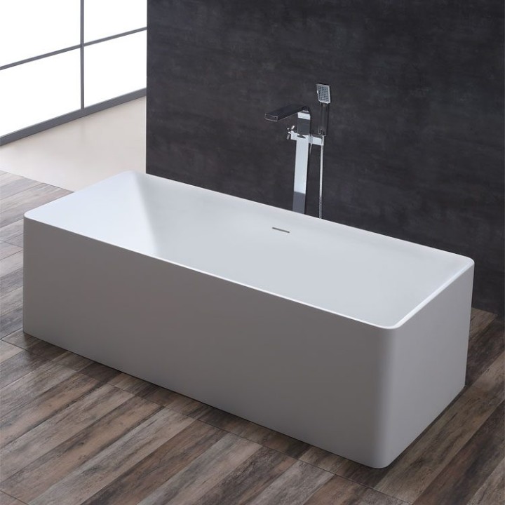 Volně stojící vana StoneArt BS-509 bílá 181×82 lesklá