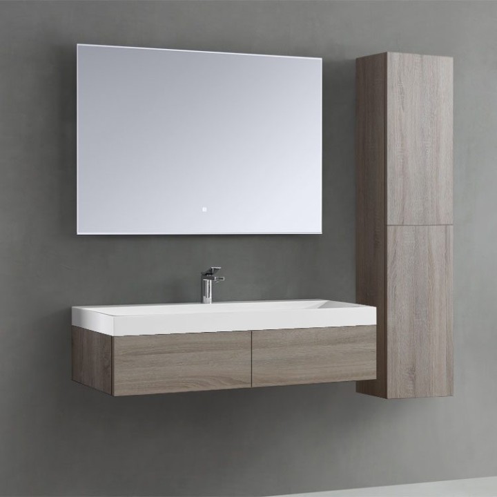 Koupelnová skříňka StoneArt Brugge BU-1210 dubová světlá 120×48