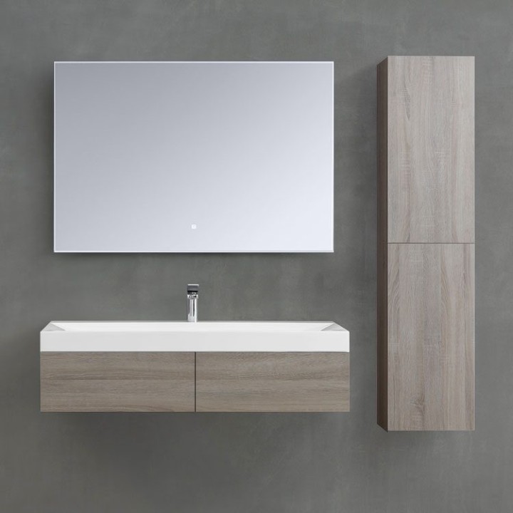 Koupelnový nábytek – set StoneArt Brugge BU-1210 dubový světlý 120×48