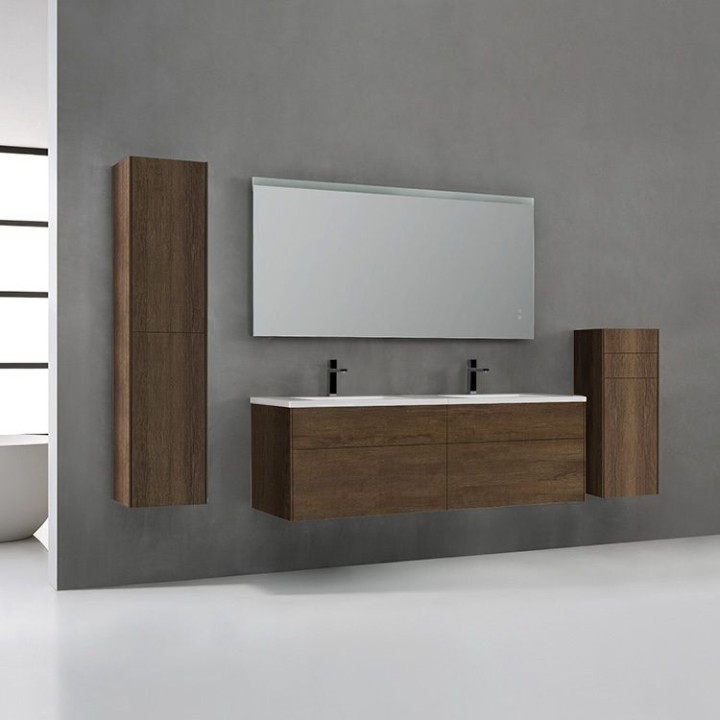 Koupelnová skříňka StoneArt Venice VE-1600-II dubová tmavá 160×52
