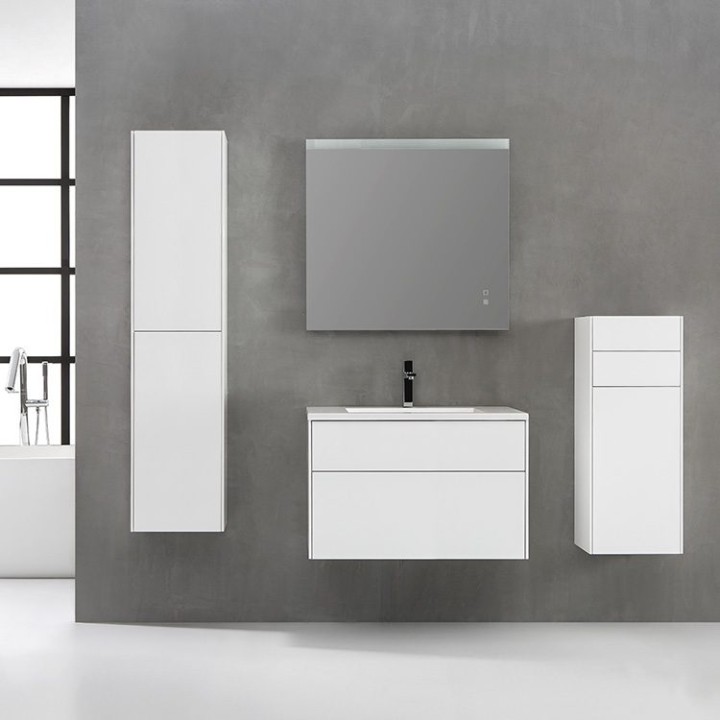 Koupelnový nábytek – set StoneArt Venice VE-0800-II bílý 80×52