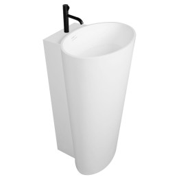 Volně stojící umyvadlo StoneArt LZ551 bílé 50×45 lesklé