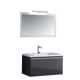 Koupelnový nábytek – set StoneArt Milano ME-0800 tmavě šedý 80×45