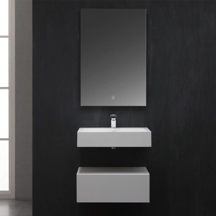Koupelnová skříňka StoneArt LP4506 bílá 60×48 lesklá