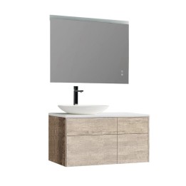 Koupelnový nábytek – set StoneArt Venice VE-1010pro-3 dubový světlý 100×52 levé provedení