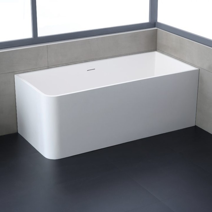 Volně stojící vana StoneArt BS-534 bílá 156×70 lesklá