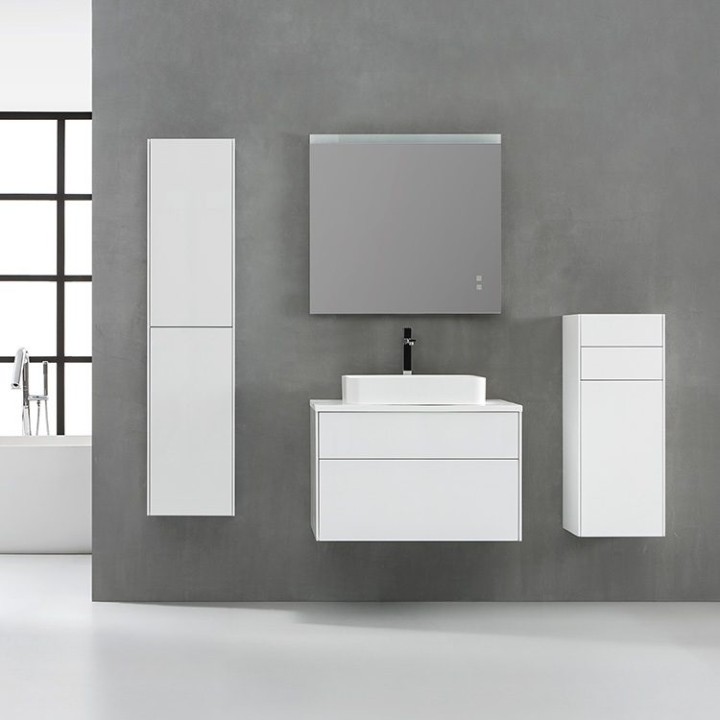 Koupelnový nábytek – set StoneArt Venice VE-0800pro-5 tmavě šedý 80×52