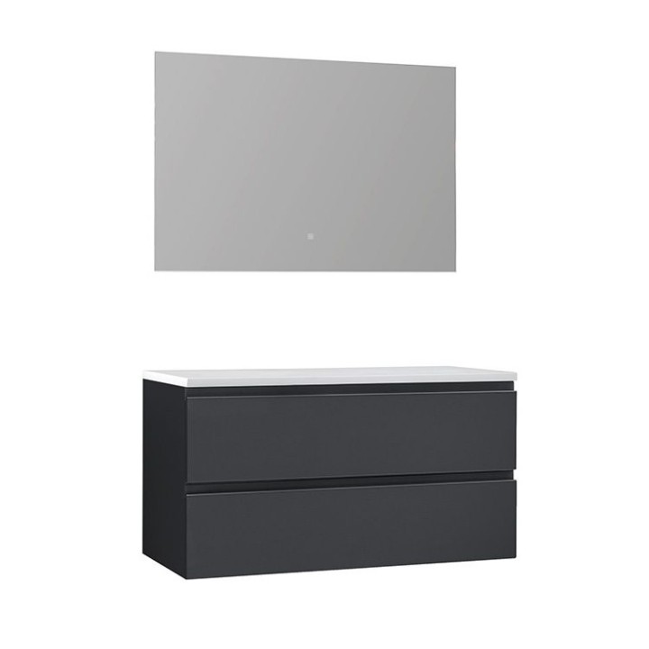 Koupelnový nábytek – set StoneArt Monte Carlo MC-1000pro tmavě šedý 100×52
