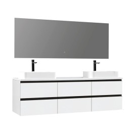 Koupelnový nábytek – set StoneArt Monte Carlo MC-1800pro-5 bílý 180×52