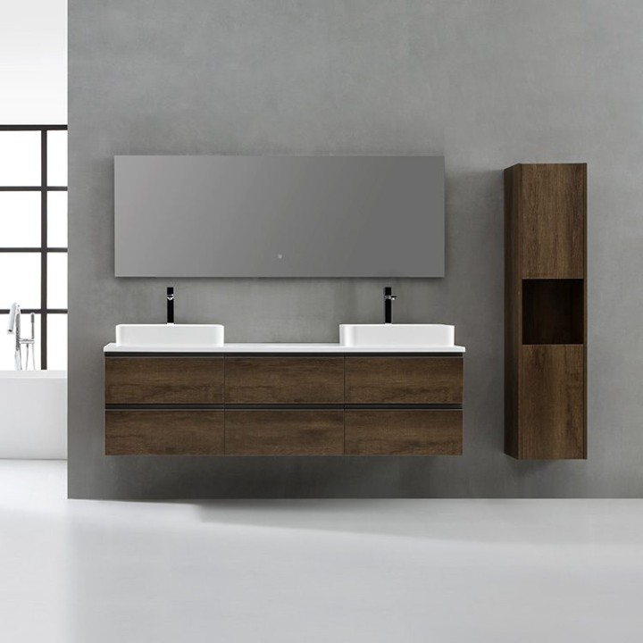 Koupelnový nábytek – set StoneArt Monte Carlo MC-1800pro-5 bílý 180×52