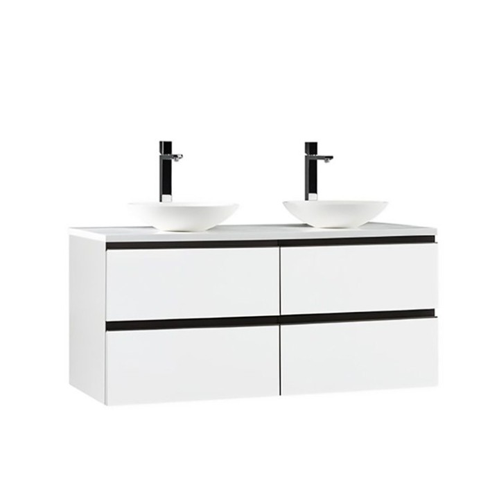Koupelnová skříňka StoneArt Monte Carlo MC-1200pro-4 bílá 120×52