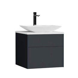 Koupelnová skříňka StoneArt Venice VE-0600pro-1 tmavě šedá 60×52