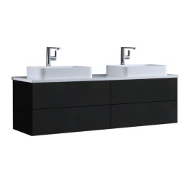 Koupelnová skříňka StoneArt Brugge BU-1601pro-5 tmavě šedá 160×50