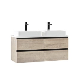 Koupelnová skříňka StoneArt Monte Carlo MC-1200pro-5 dubová světlá 120×52